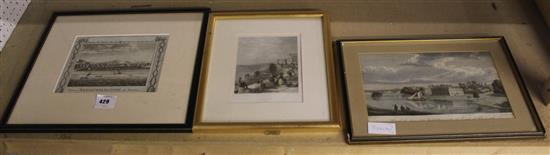 2 Brighton prints & another